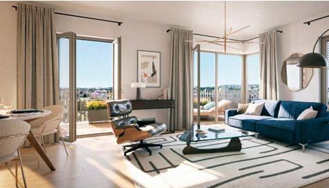 Appartement - 60 m² - 3 pièces