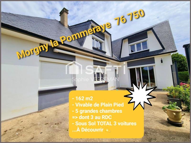 Maison - 162 m² - 6 pièces