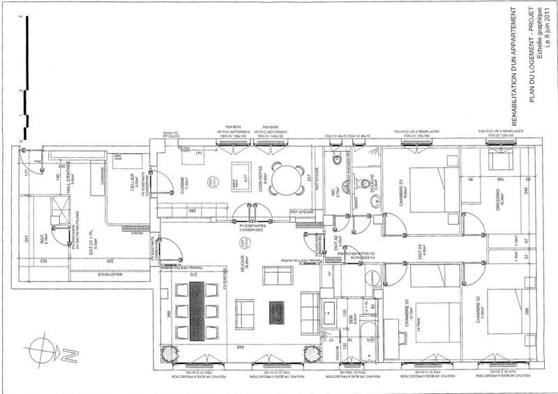 Appartement - 152 m² - 5 pièces