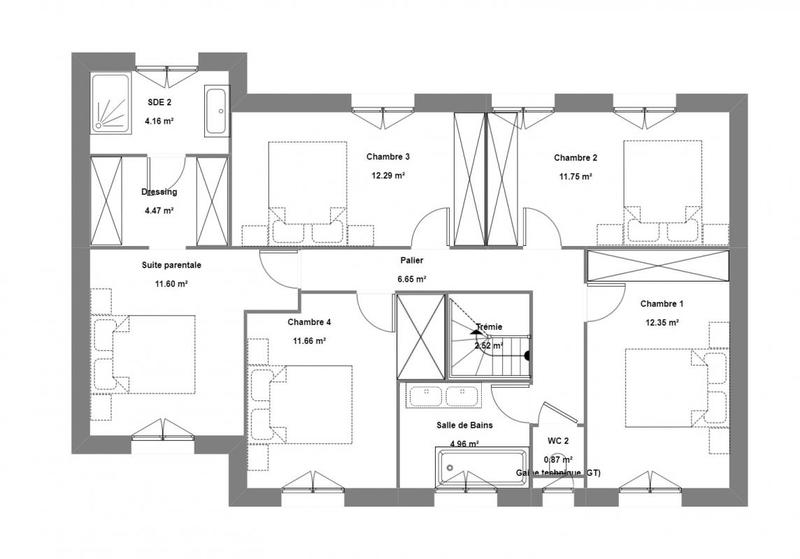 Maison - 144 m² - 7 pièces