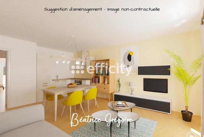 Appartement - 62 m² - 3 pièces