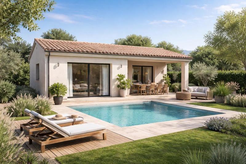 Terrain constructible - 550 m²