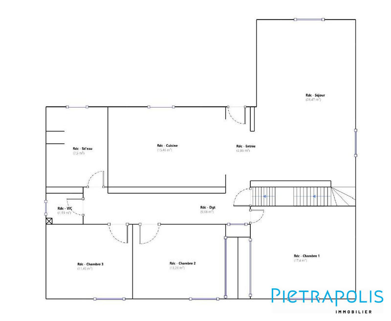 Villa - 195 m² - 6 pièces