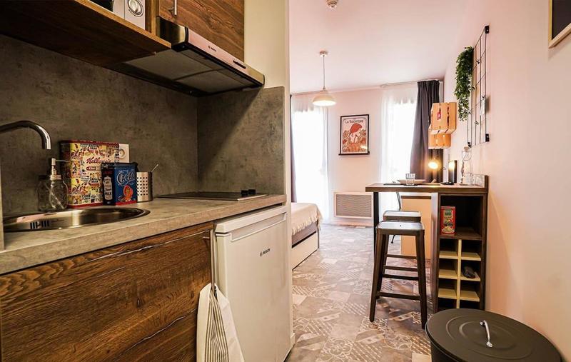 Studio - 17 m² - 1 pièce