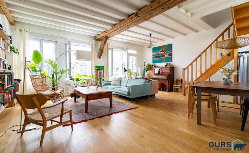 Maison ancienne - 103 m² - 5 pièces