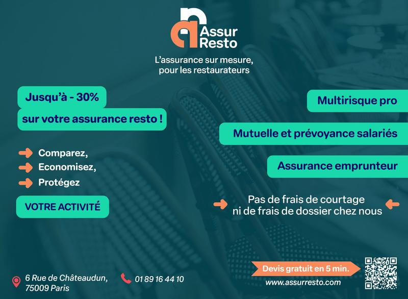 Fonds de commerce - Hôtellerie / Restauration - 200 m²