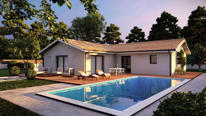 Maison - 90 m² - 4 pièces