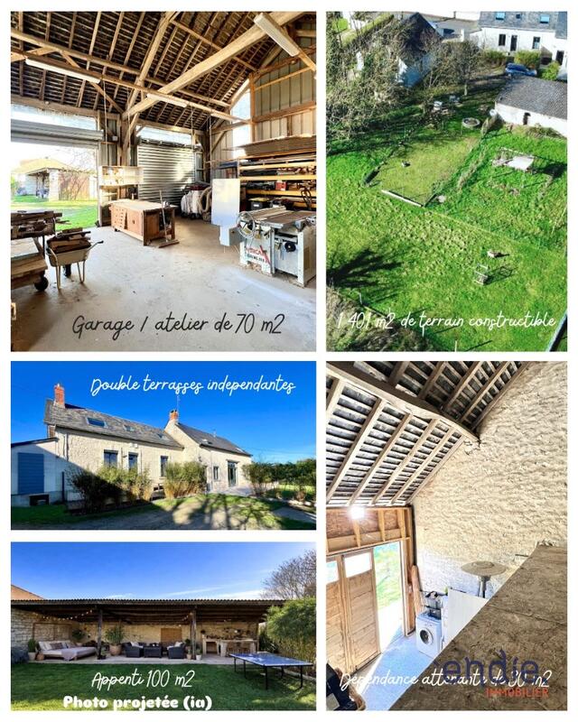 Maison - 210 m² - 8 pièces