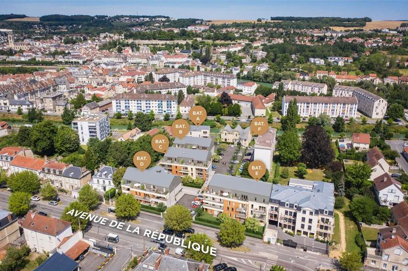 Appartement - 65 m² - 3 pièces