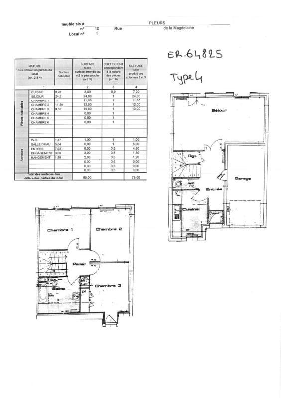 Maison - 85 m² - 4 pièces