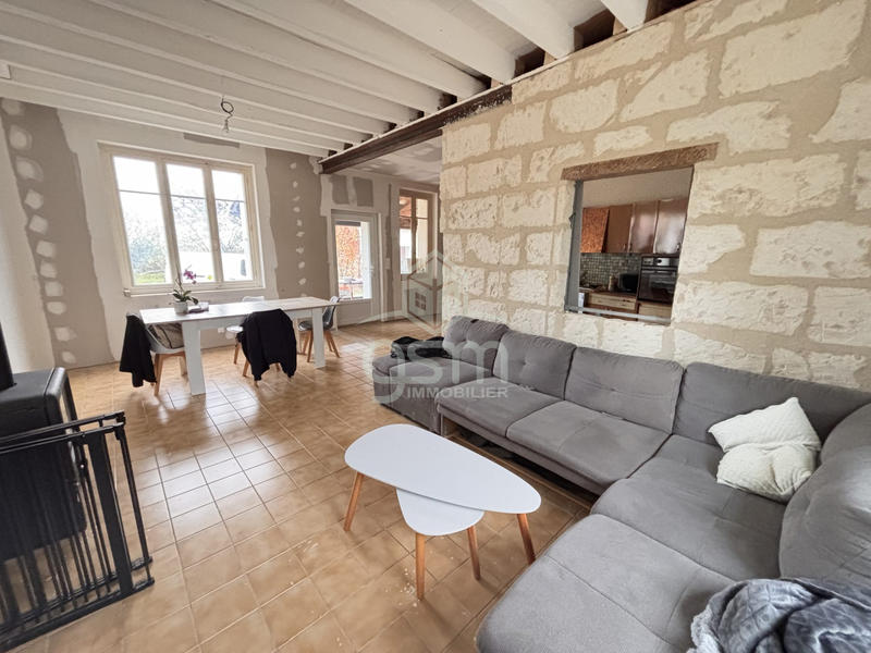 Maison ancienne - 123 m² - 5 pièces