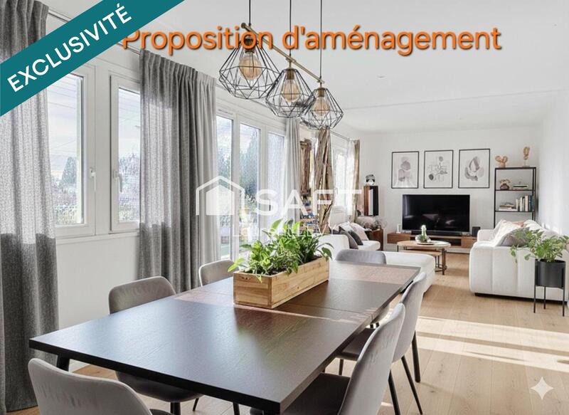 Maison - 126 m² - 6 pièces