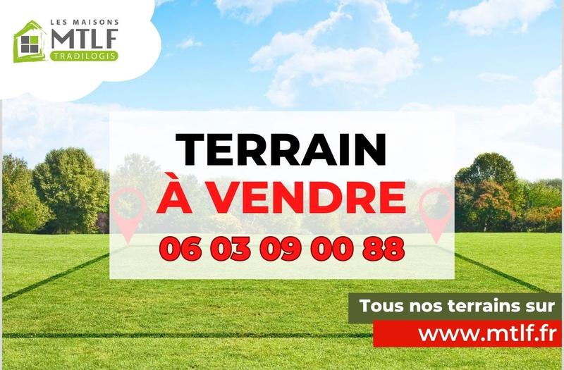 Terrain constructible - 553 m²