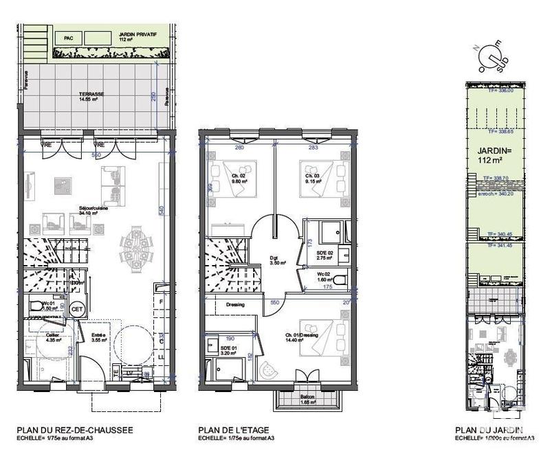 Maison - 89 m² - 4 pièces
