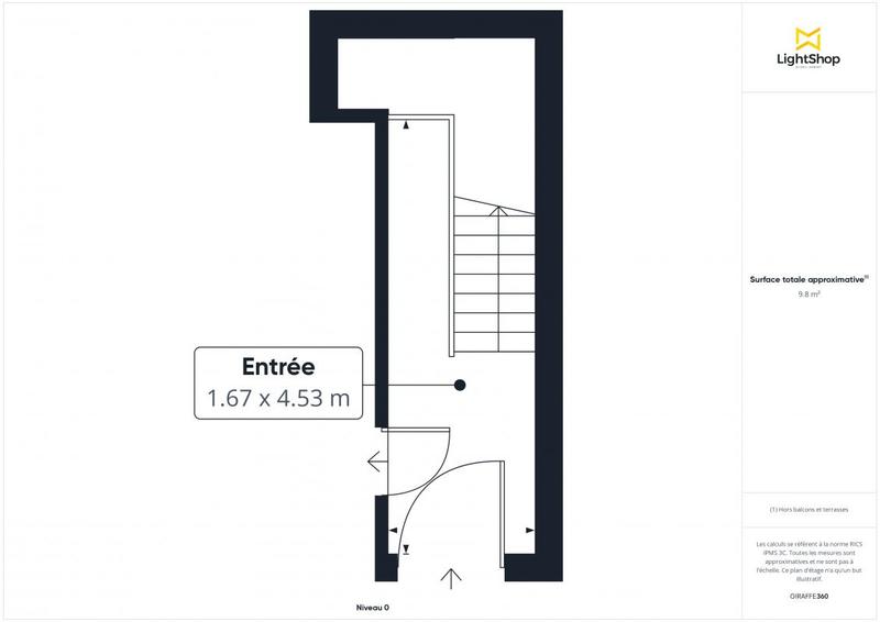 Appartement - 62 m² - 3 pièces