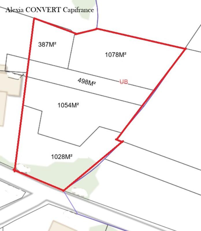 Terrain constructible - 4 045 m²