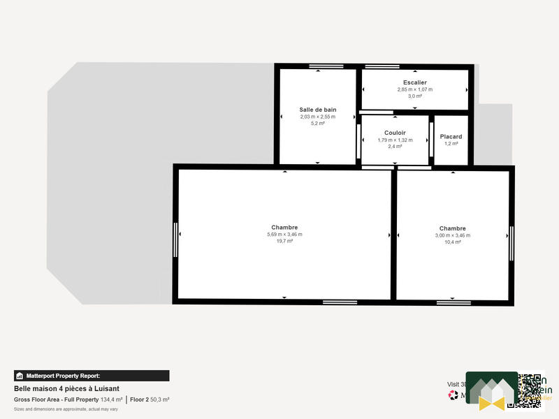 Maison ancienne - 105 m² - 5 pièces