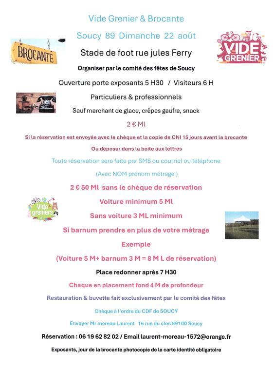 Vide grenier - brocante