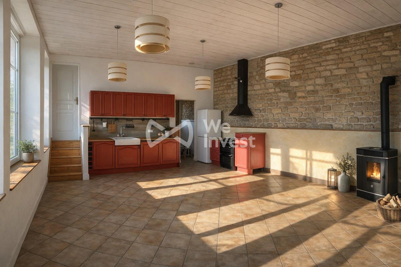 Maison ancienne - 113 m² - 5 pièces