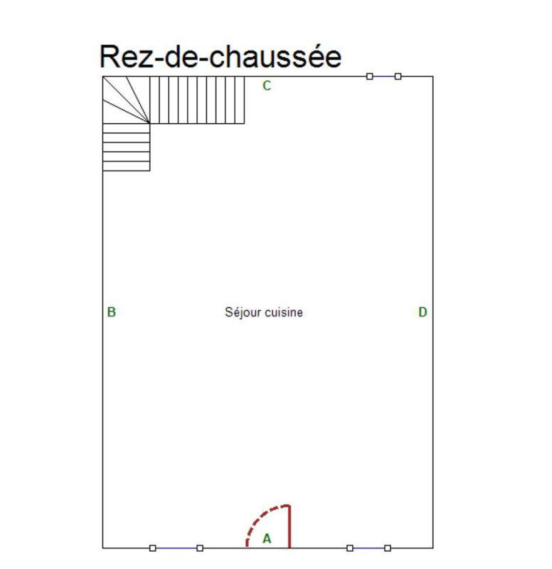 Maison - 70 m² - 3 pièces