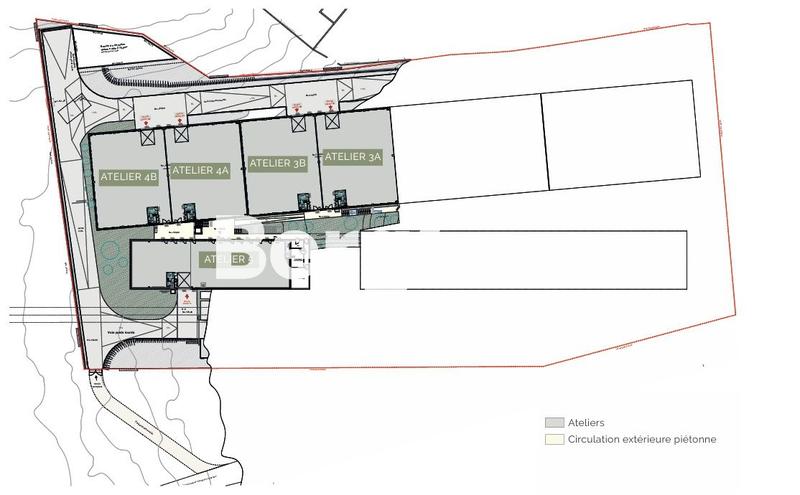 Entrepôt - 1 124 m²