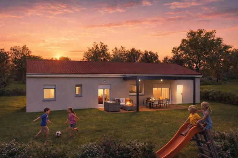 Maison - 87 m² - 4 pièces